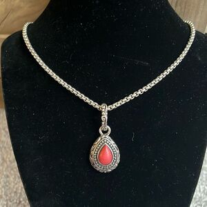 Premier Designs “Chili Pepper” Necklace with pendant
